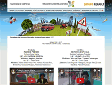 Tablet Screenshot of educacionambientalparatodos.com